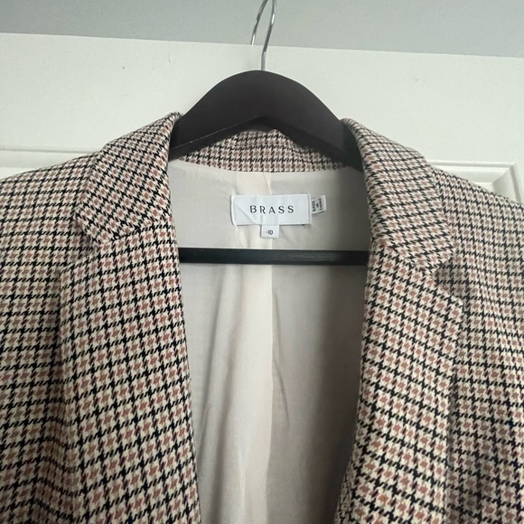 Brass blazer size 10. In good used condition. - Picture 3 of 4